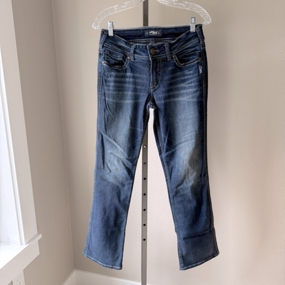 Silver jeans Suki mid slim boot women’s size 29/31
